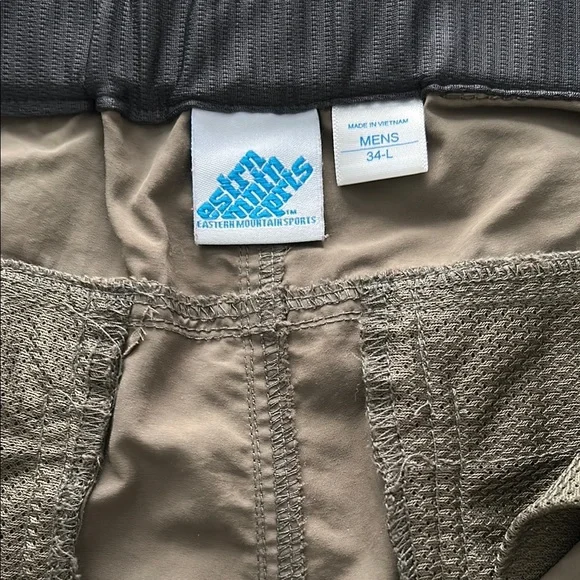 Eastern Mountain Sports Convertible Hiking Pants | 2-in-1 Cargo Shorts  Size 34L - Picture 5 of 12